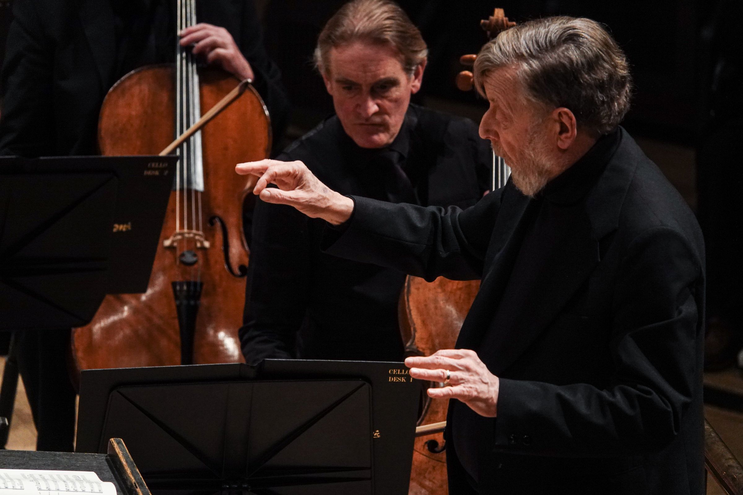 Sir Andrew Davis conducting the BBC Philharmonic © BBC Philharmonic