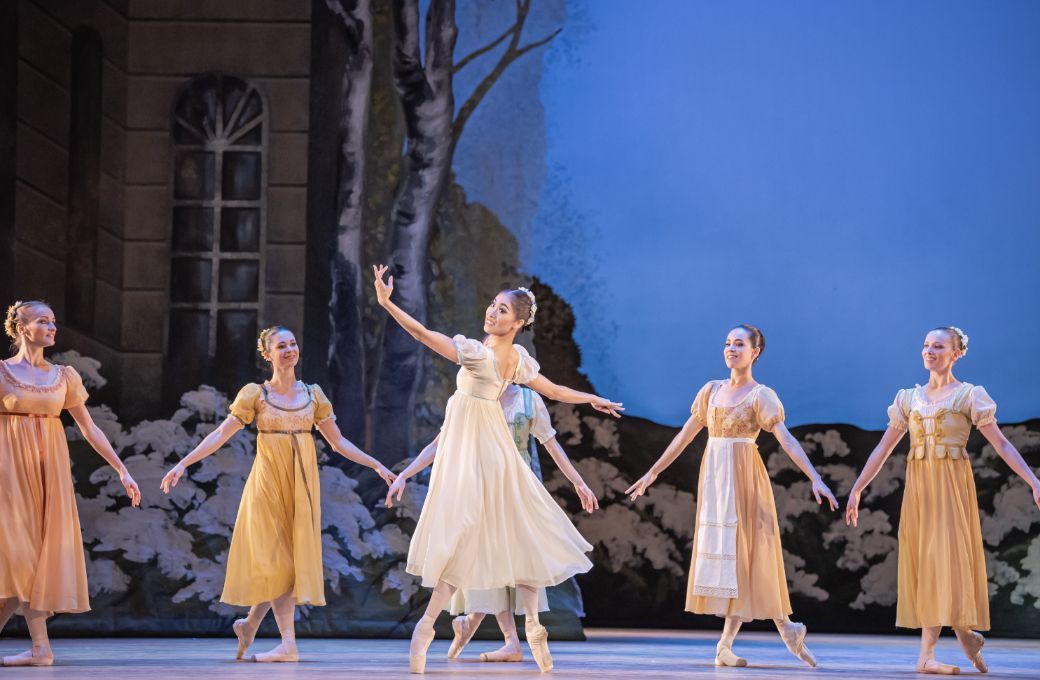 Ayaka Fujii as Olga in <i>Onegin</i> © Serghei Gherciu