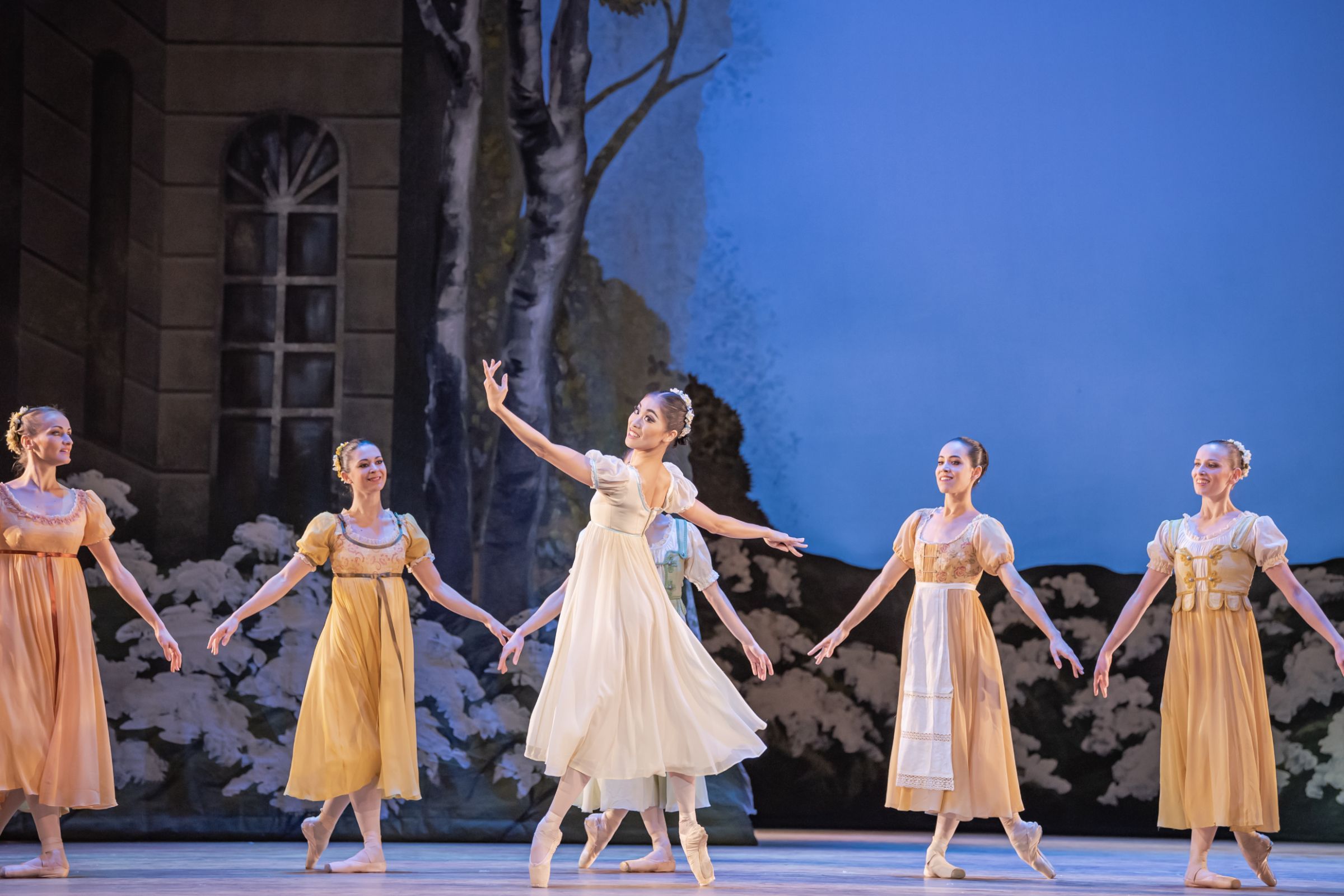 Ayaka Fujii as Olga in <i>Onegin</i> © Serghei Gherciu