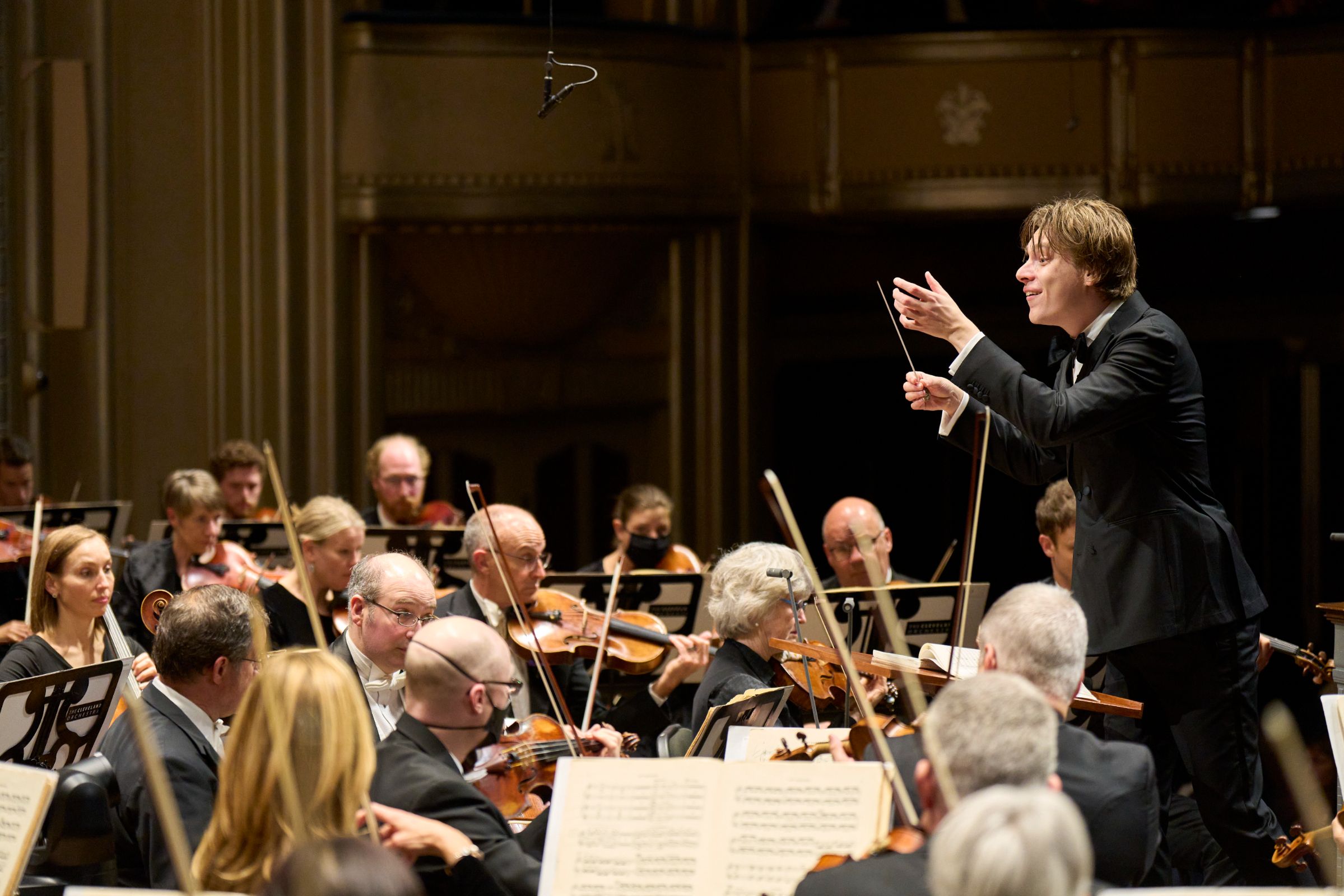 Klaus Mäkelä © Roger Mastroianni, courtesy of The Cleveland Orchestra