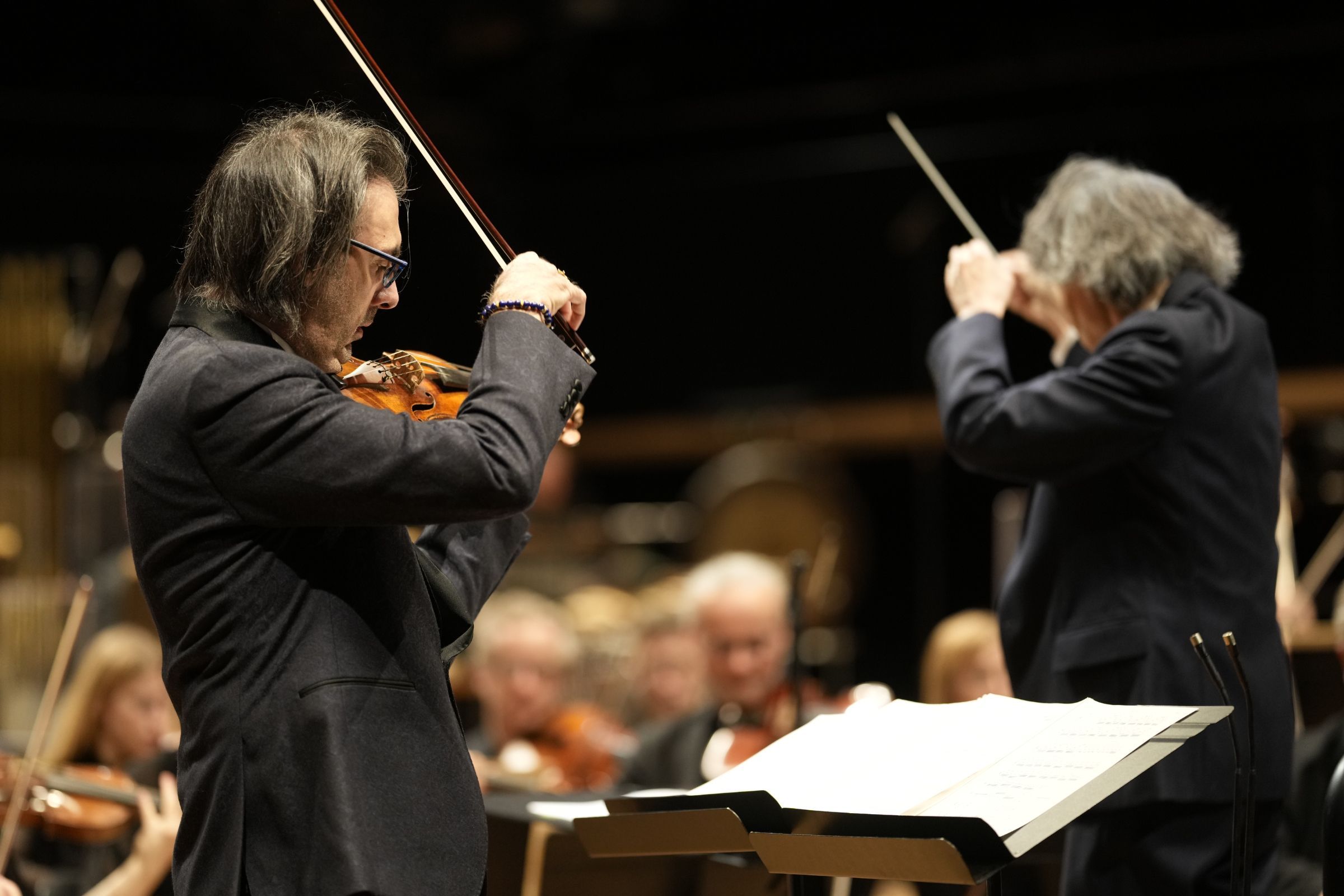 Leonidas Kavakos et Kent Nagano © Christophe Abramowitz