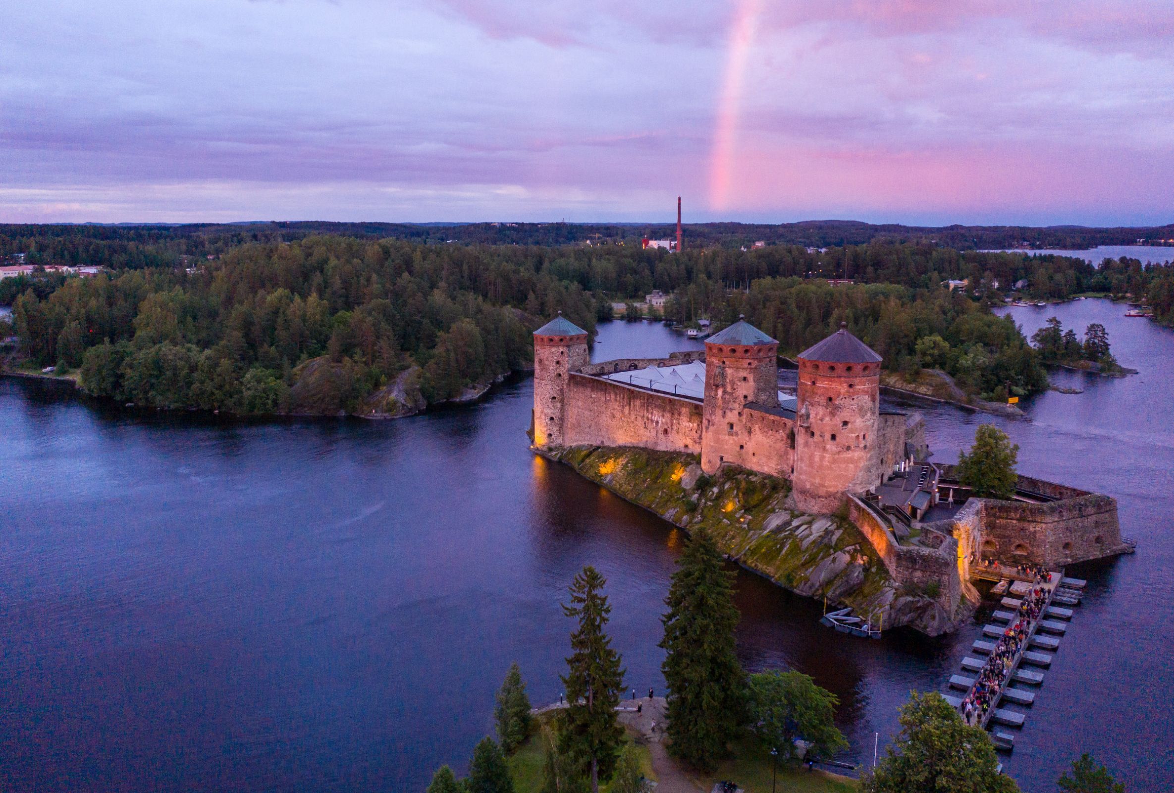 The venue for Savonlinna Opera Festival – Olavinlinna Castle &copy; Savonlinna Opera Festival