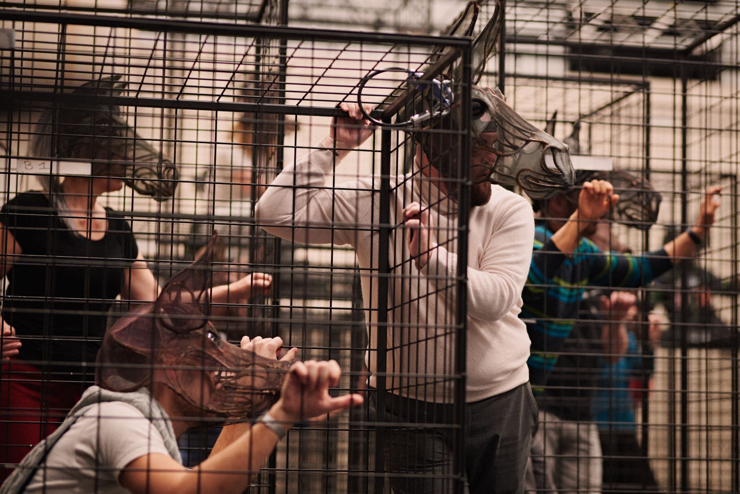 <i>Animal Farm</i> in rehearsal &copy; Milagro Elstak