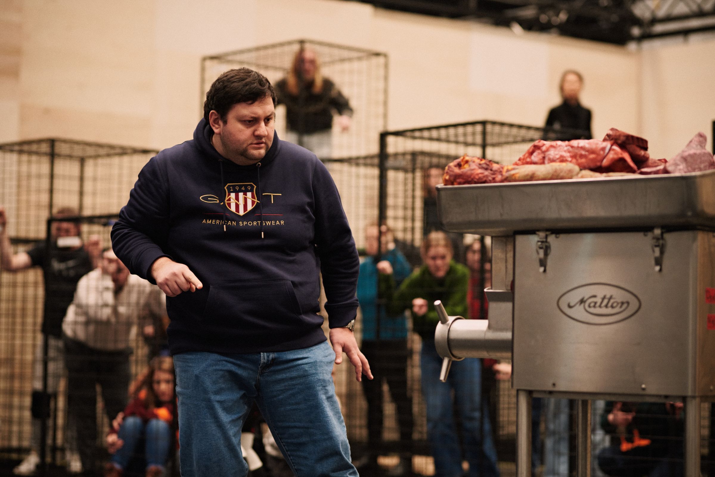 Misha Kiria (Napoleon) faces the meat grinder &copy; Milagro Elstak