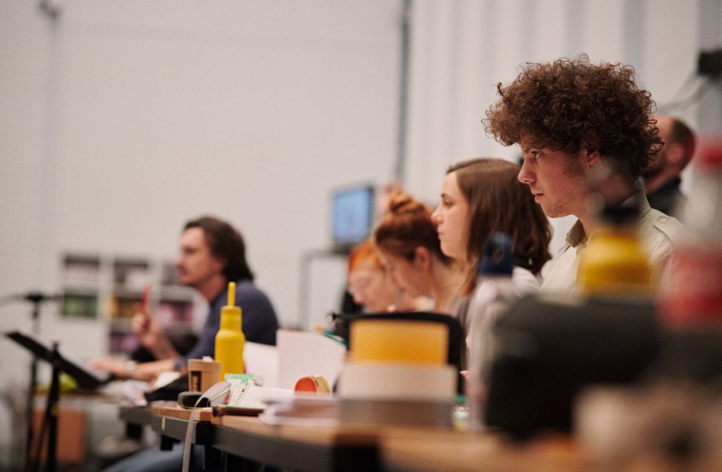 Production team looks on &copy; Milagro Elstak