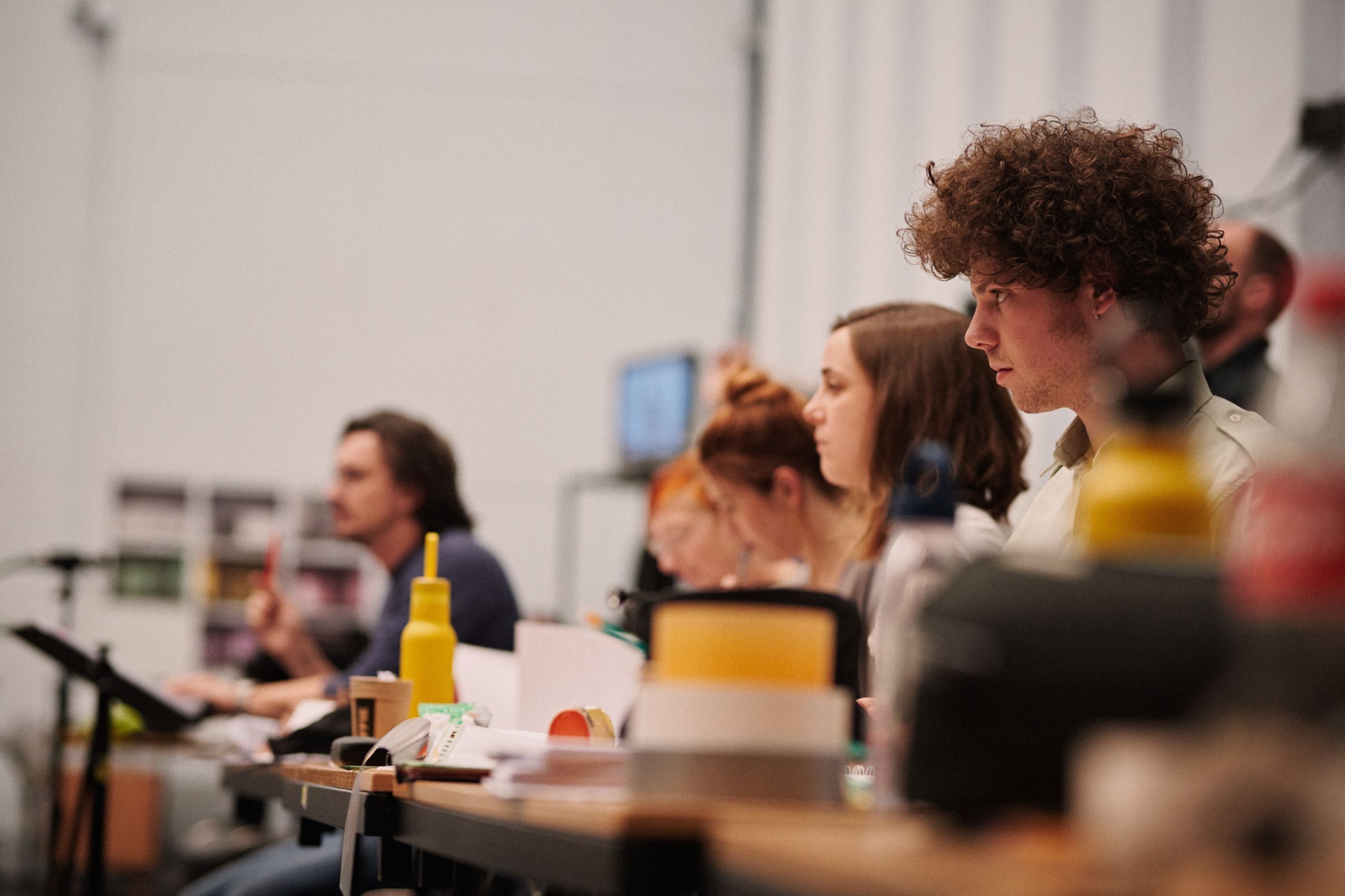 Production team looks on &copy; Milagro Elstak