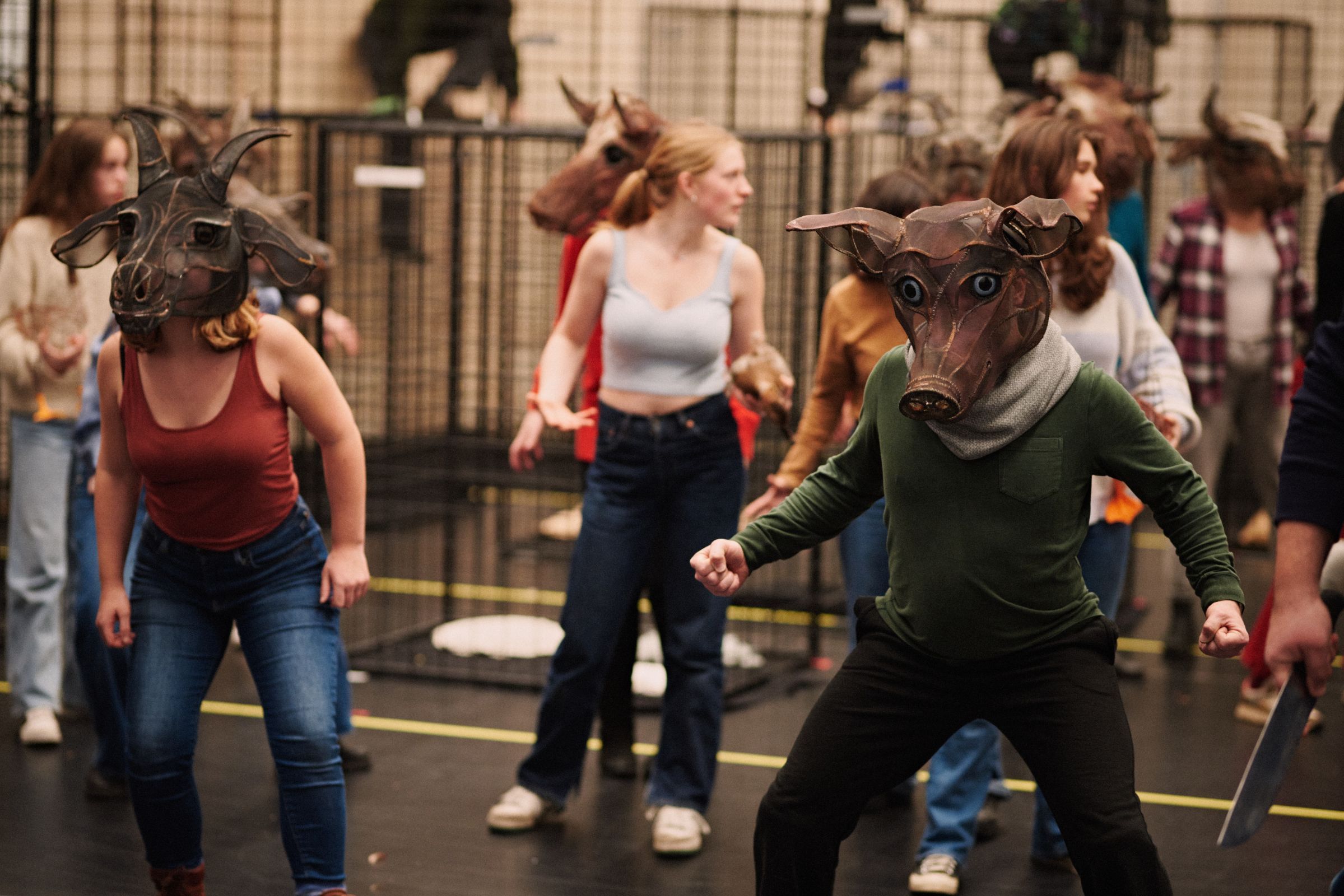 James Kryshak (Squealer) and chorus &copy; Milagro Elstak