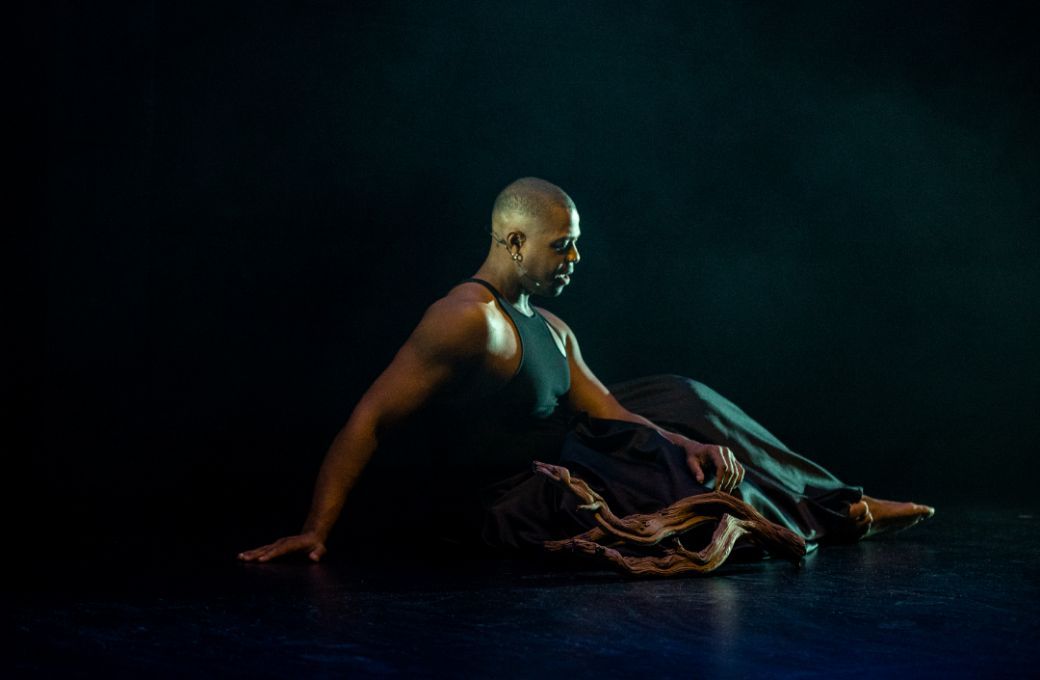 Dav&oacute;ne Tines in <i>Everything Rises</i> at Brooklyn Academy of Music &copy; Ellen Qbertplaya