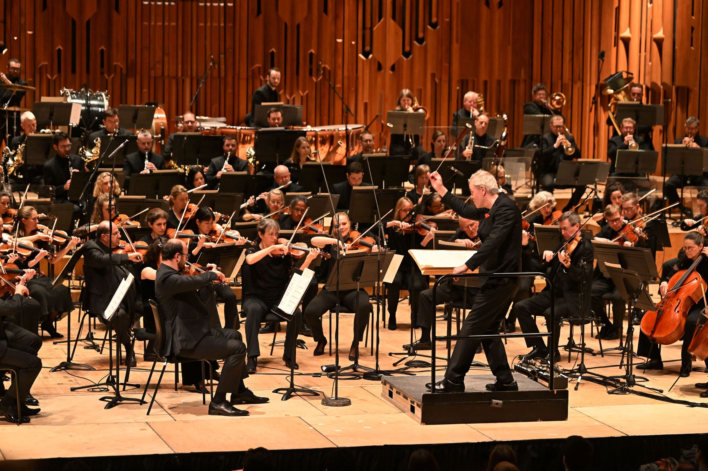 Hannu Lintu conducts the BBC Symphony Orchestra &copy; BBC | Mark Allan