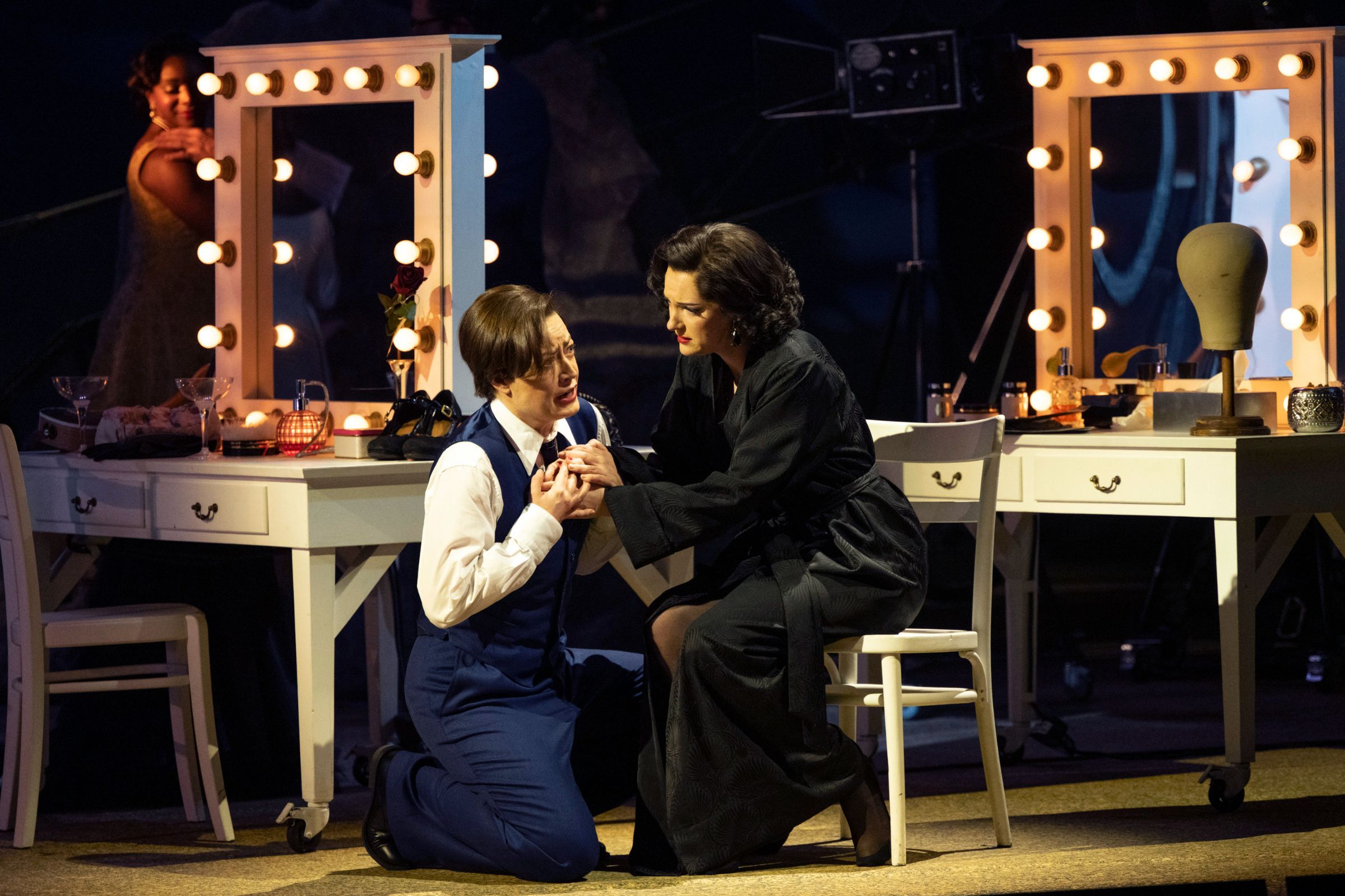 Hanna Hipp (The Composer) and Jennifer France (Zerbinetta) &copy; Richard Hubert Smith