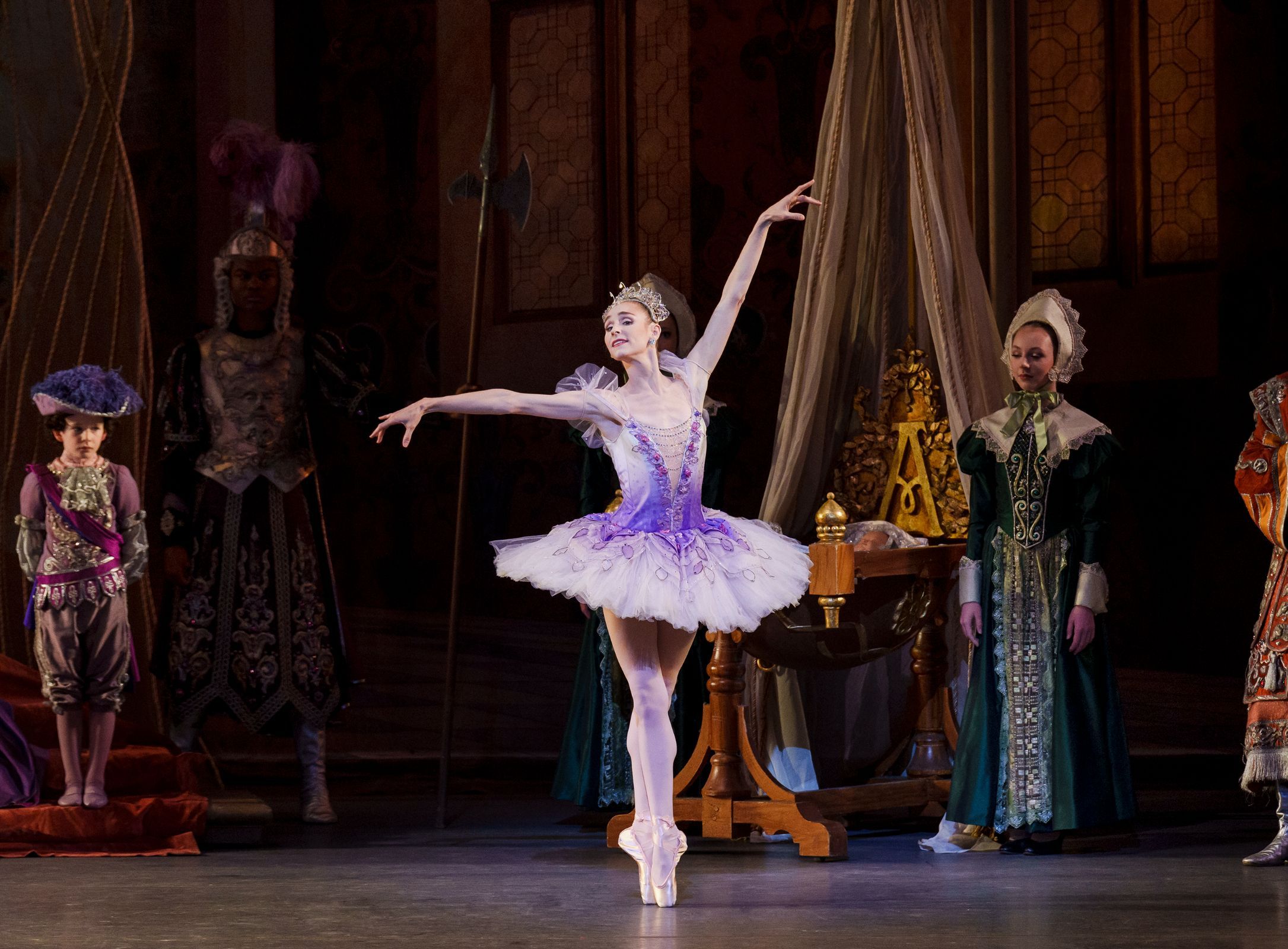 Ashley Laracey as the Lilac Fairy in <i>The Sleeping Beauty</i> &copy; Paul Kolnik