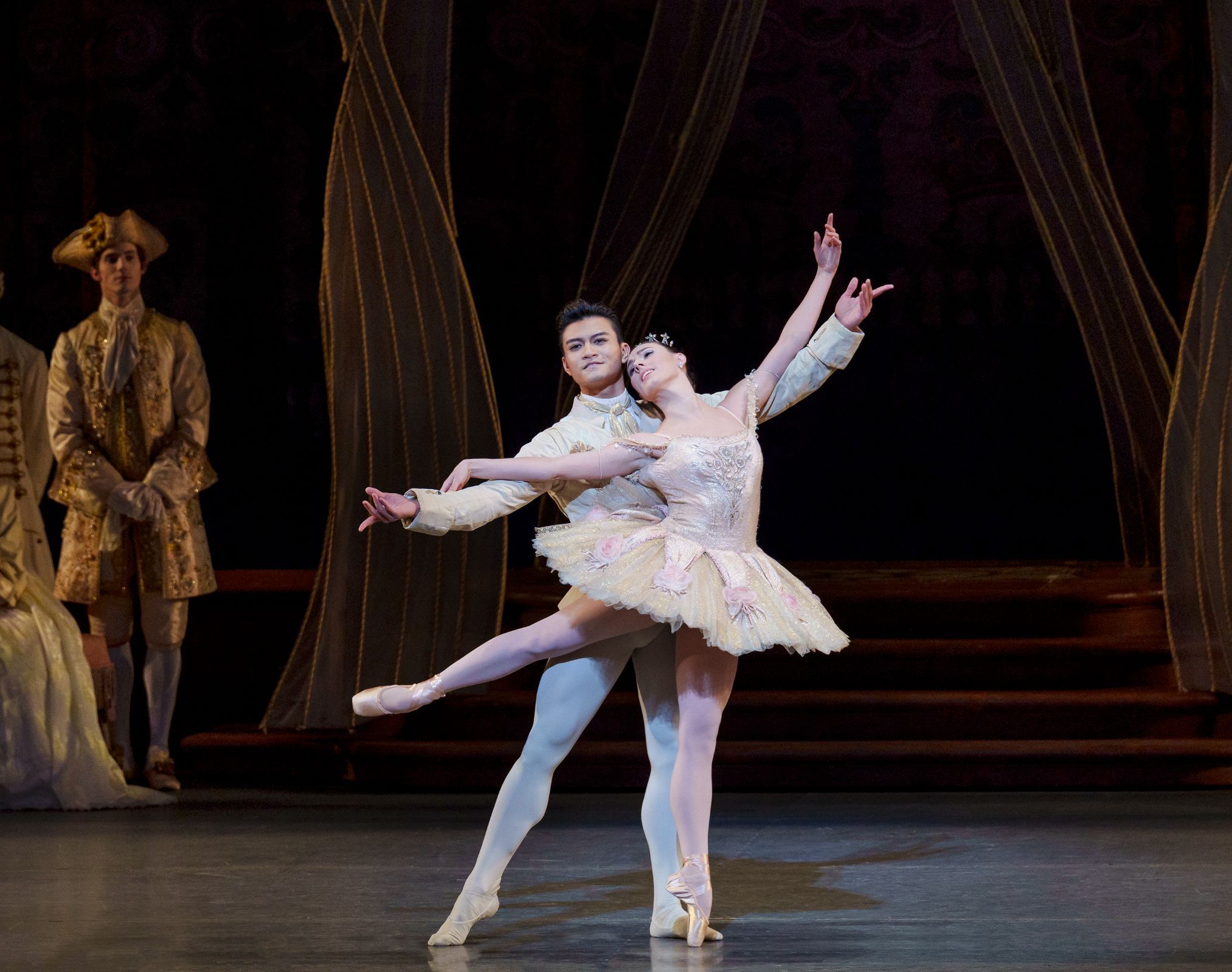 Chun-Wai Chan and Tiler Peck in <i>The Sleeping Beauty</i> &copy; Paul Kolnik