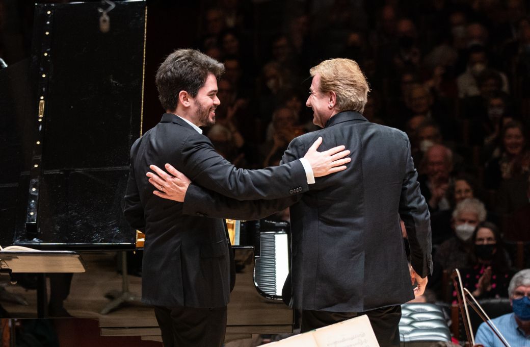 Lahav Shani and Jean-Yves Thibaudet © Robert Torres