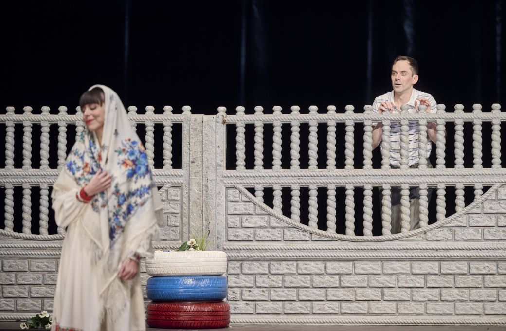 Corinne Winters (Katja) und Elmar Gilbertsson (Boris) &copy; Martin Sigmund