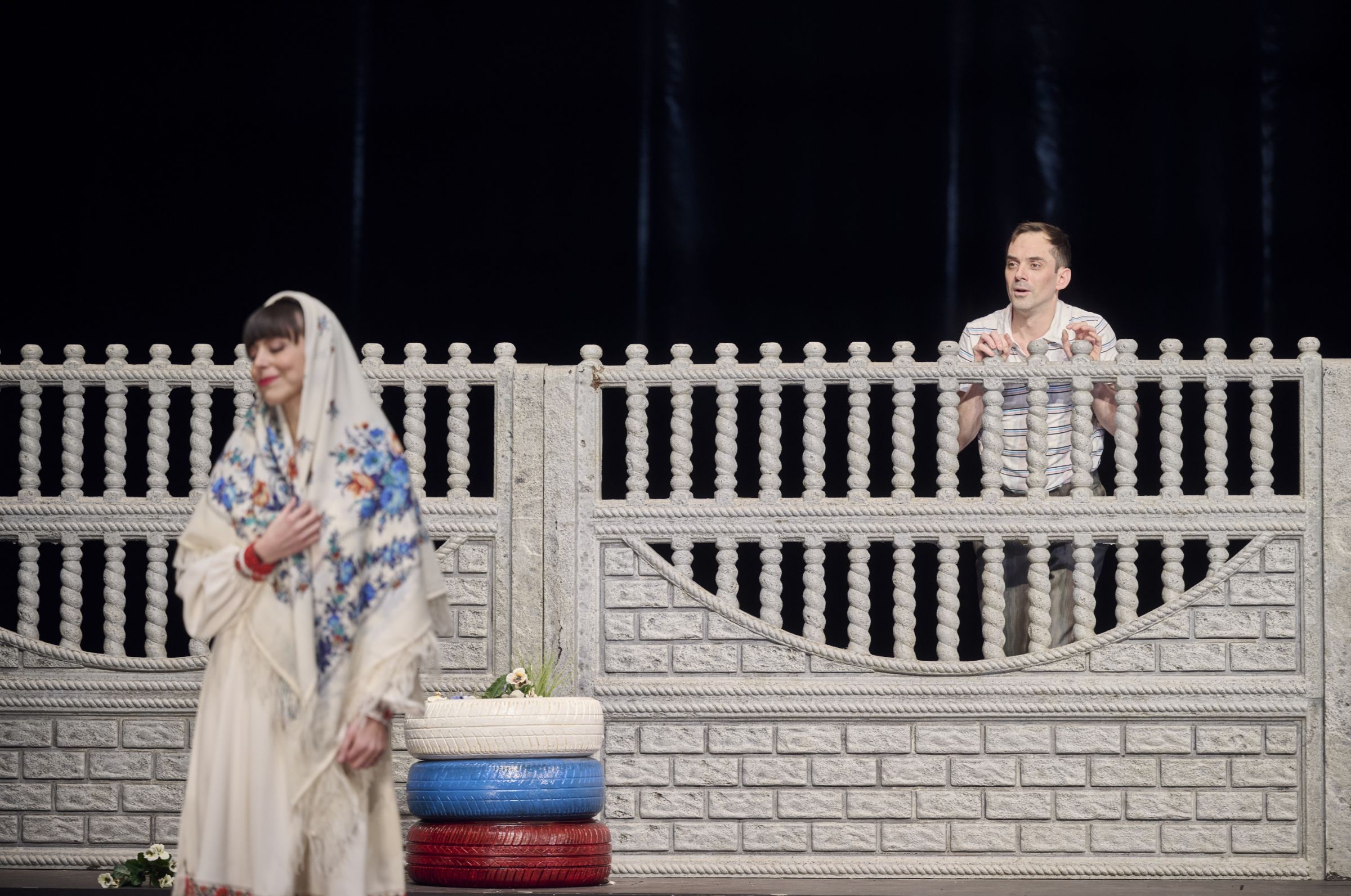 Corinne Winters (Katja) und Elmar Gilbertsson (Boris) &copy; Martin Sigmund