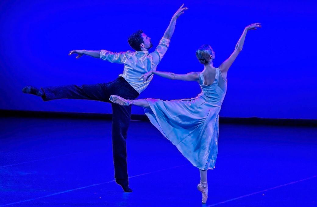 Aitor Arrieta and Katja Khaniukova in <i>Chopin Romance</i> &copy; Malcolm Levinkind Photography