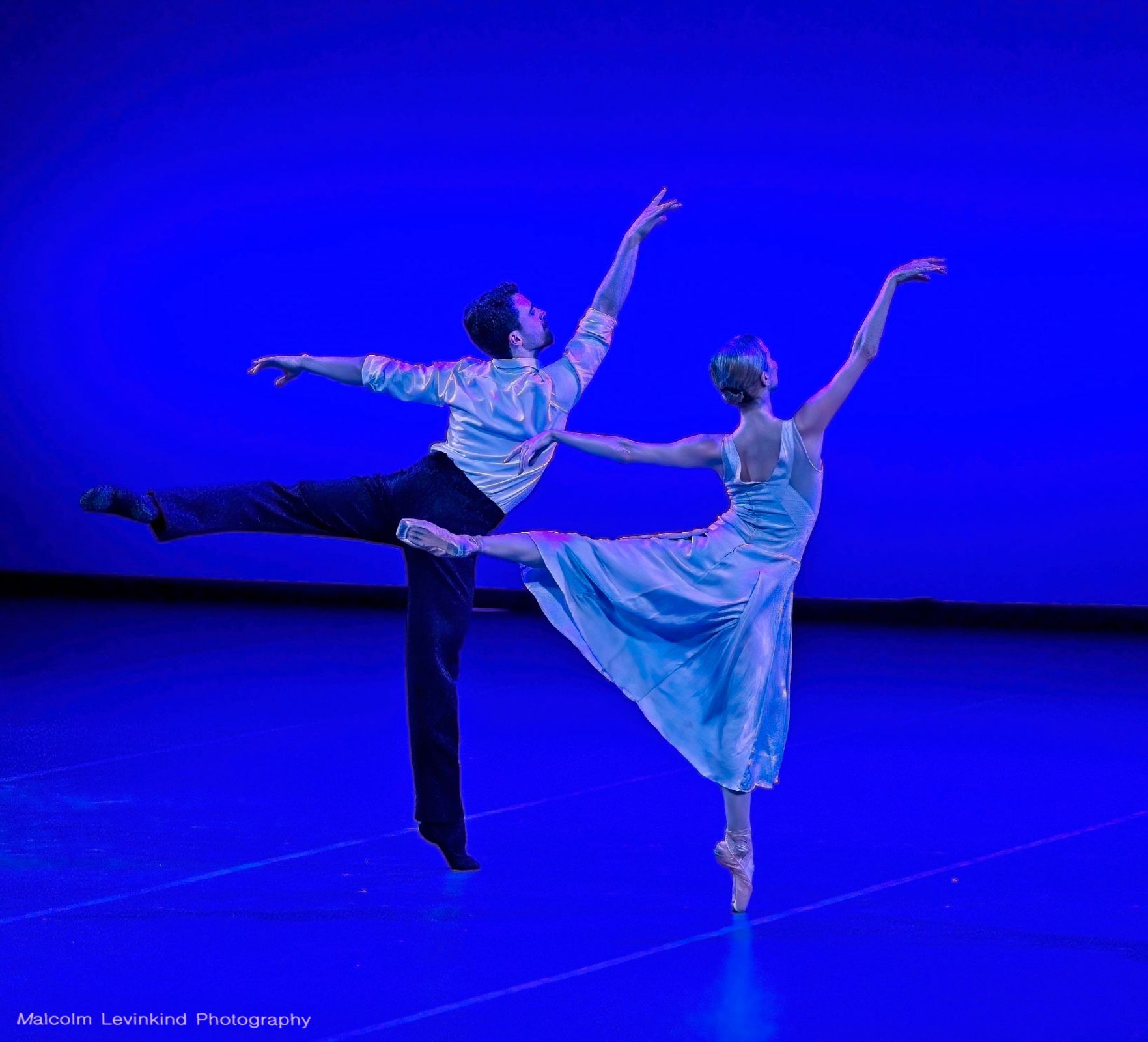 Aitor Arrieta and Katja Khaniukova in <i>Chopin Romance</i> &copy; Malcolm Levinkind Photography
