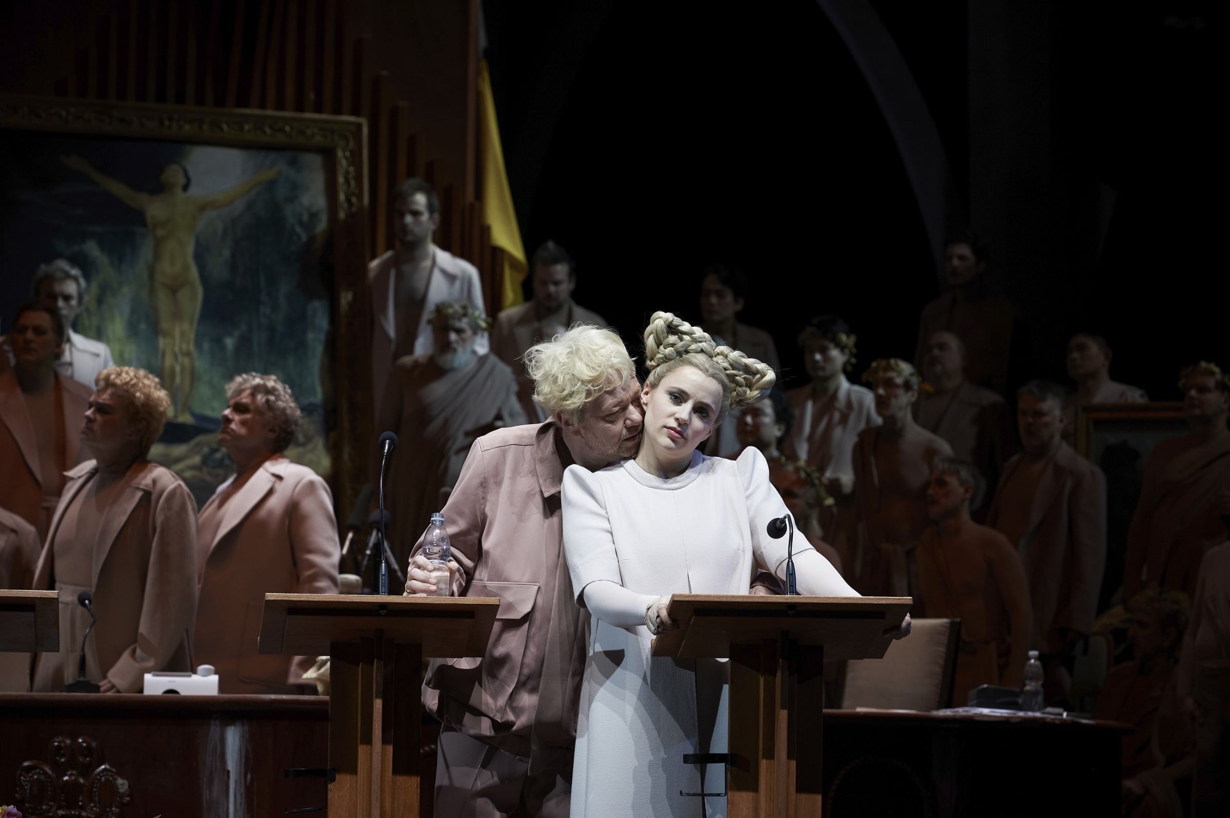 Daniel Kirch (Siegfried) und Esther Dierkes (Gutrune) &copy; Matthias Baus
