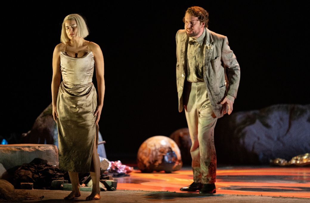 Asmik Grigorian (Rusalka) and David Butt Philip (The Prince) &copy; ROH | Camilla Greenwell