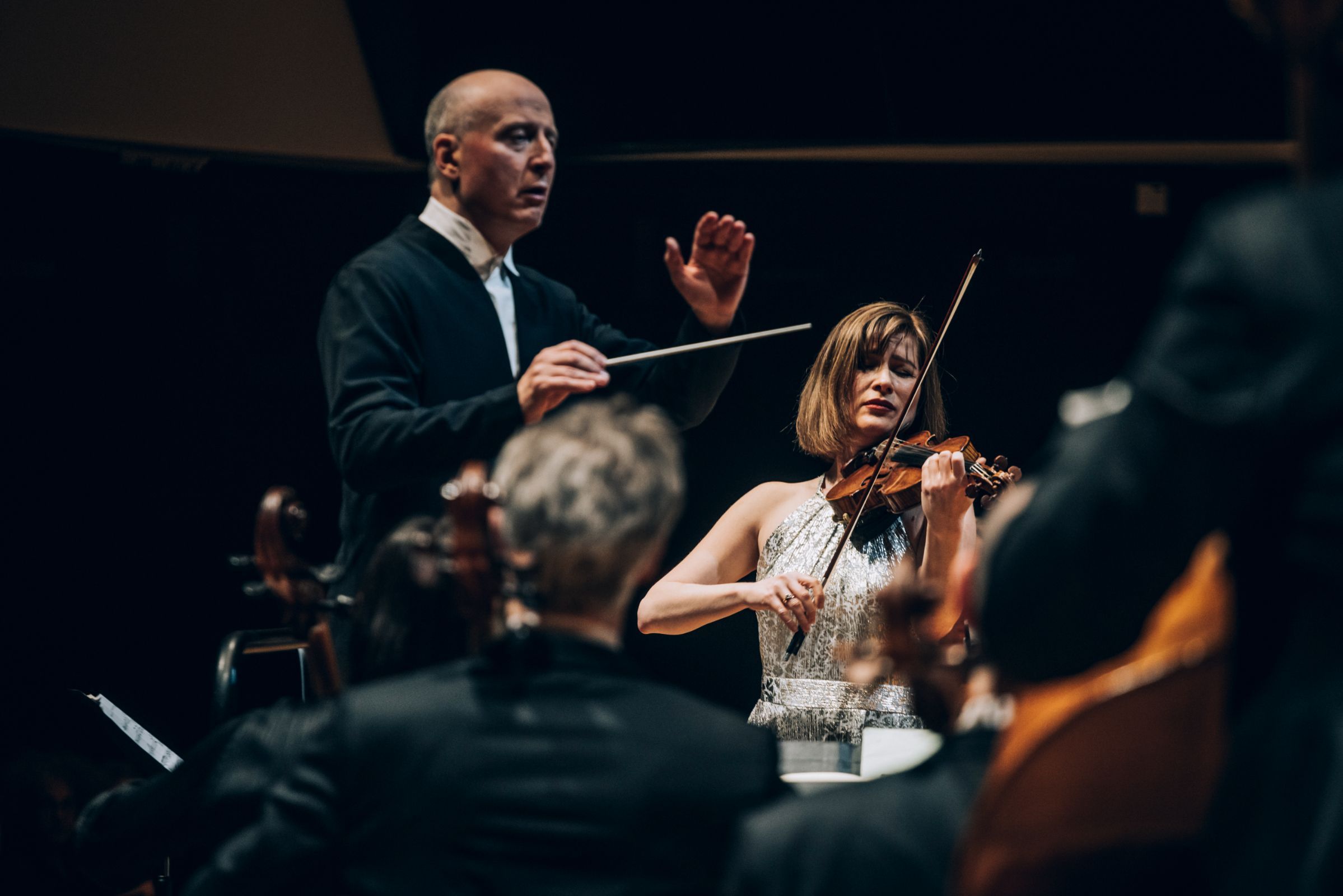 Paavo Järvi, Lisa Batiashvili et l'Orchestre du Concertgebouw d'Amsterdam © Ava du Parc / Cheeese