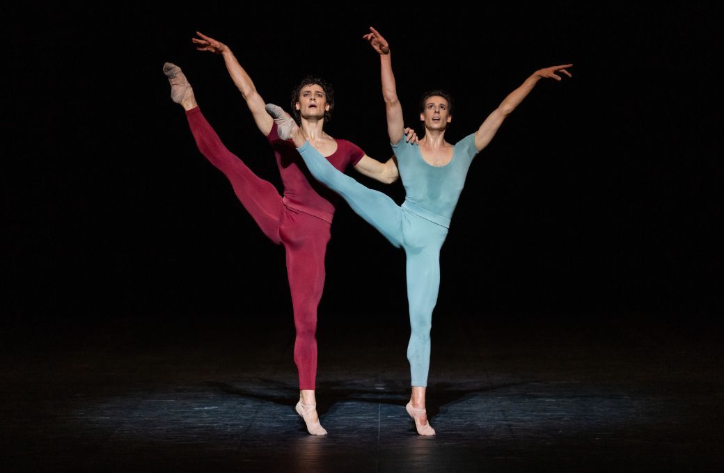 <i>Le Chant du compagnon errant</i>, by Hugo Marchand and Germain Louvet © Yonathan Kellerman / Opéra national de Paris