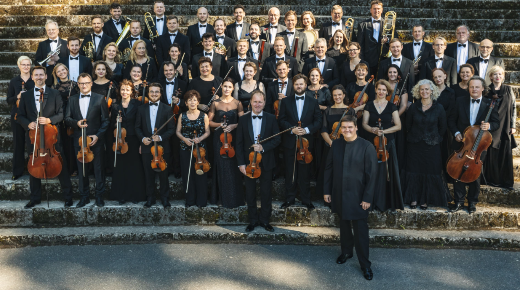 L'Orchestre national symphonique de Lettonie et Andris Poga © Jānis Porietis