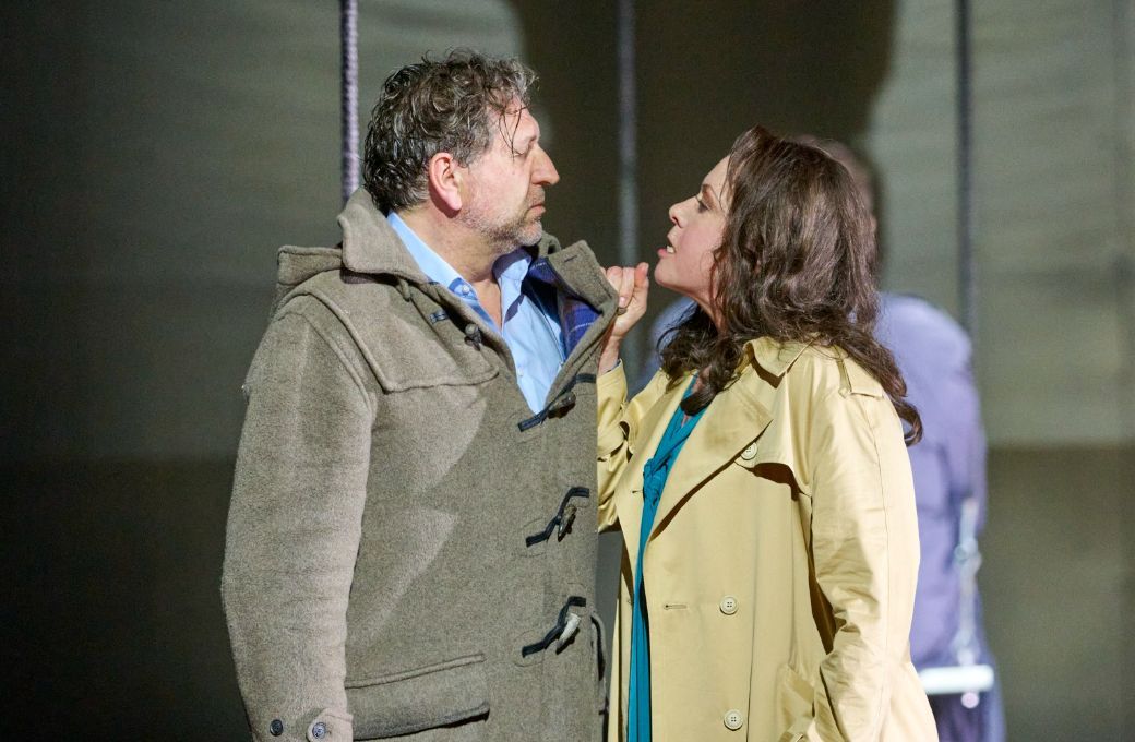 Andreas Schager (Tristan) und Nina Stemme (Isolde) © Wiener Staatsoper | Michael Pöhn