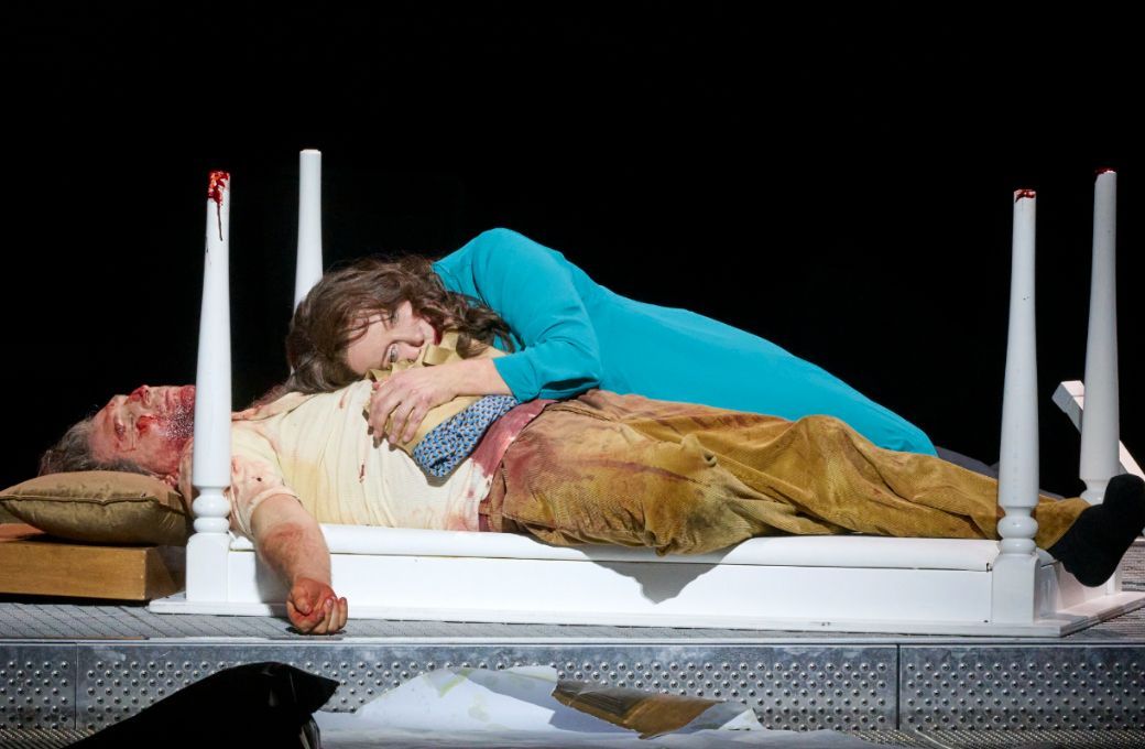 Andreas Schager (Tristan) und Nina Stemme (Isolde) © Wiener Staatsoper | Michael Pöhn
