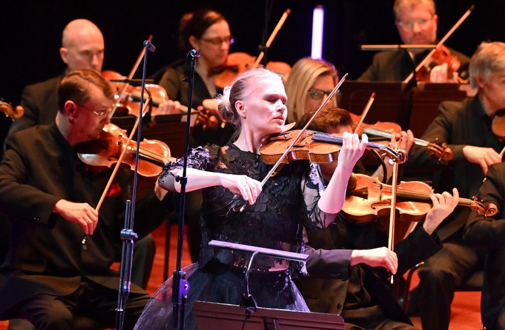 Mari Samuelsen and the BBC Concert Orchestra &copy; BBC | Mark Allan