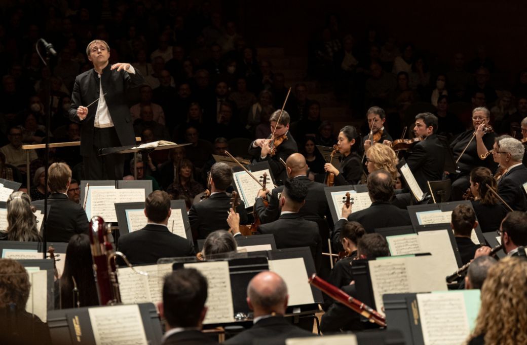 Vasily Petrenko al frente de la Orquestra Simf&ograve;nica de Barcelona i Nacional de Catalunya &copy; May Zircus | L'Auditori