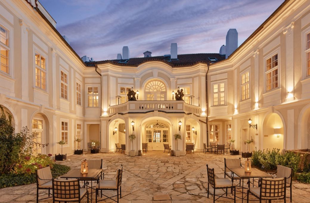 Courtyard of The Mozart, Prague © The Mozart, Prague