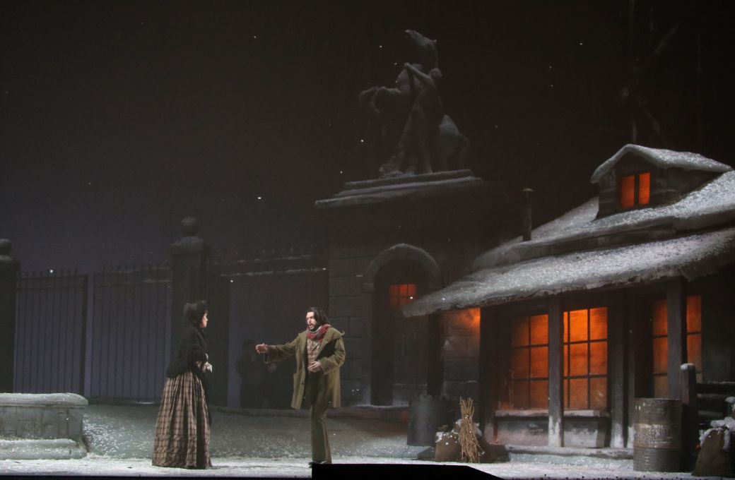 Marina Rebeka (Mim&igrave;) and Luca Micheletti (Marcello) &copy; Brescia &amp; Amisano | Teatro alla Scala