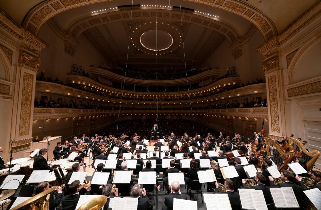 Christian Thielemann conducts the Vienna Philharmonic © Jennifer Taylor