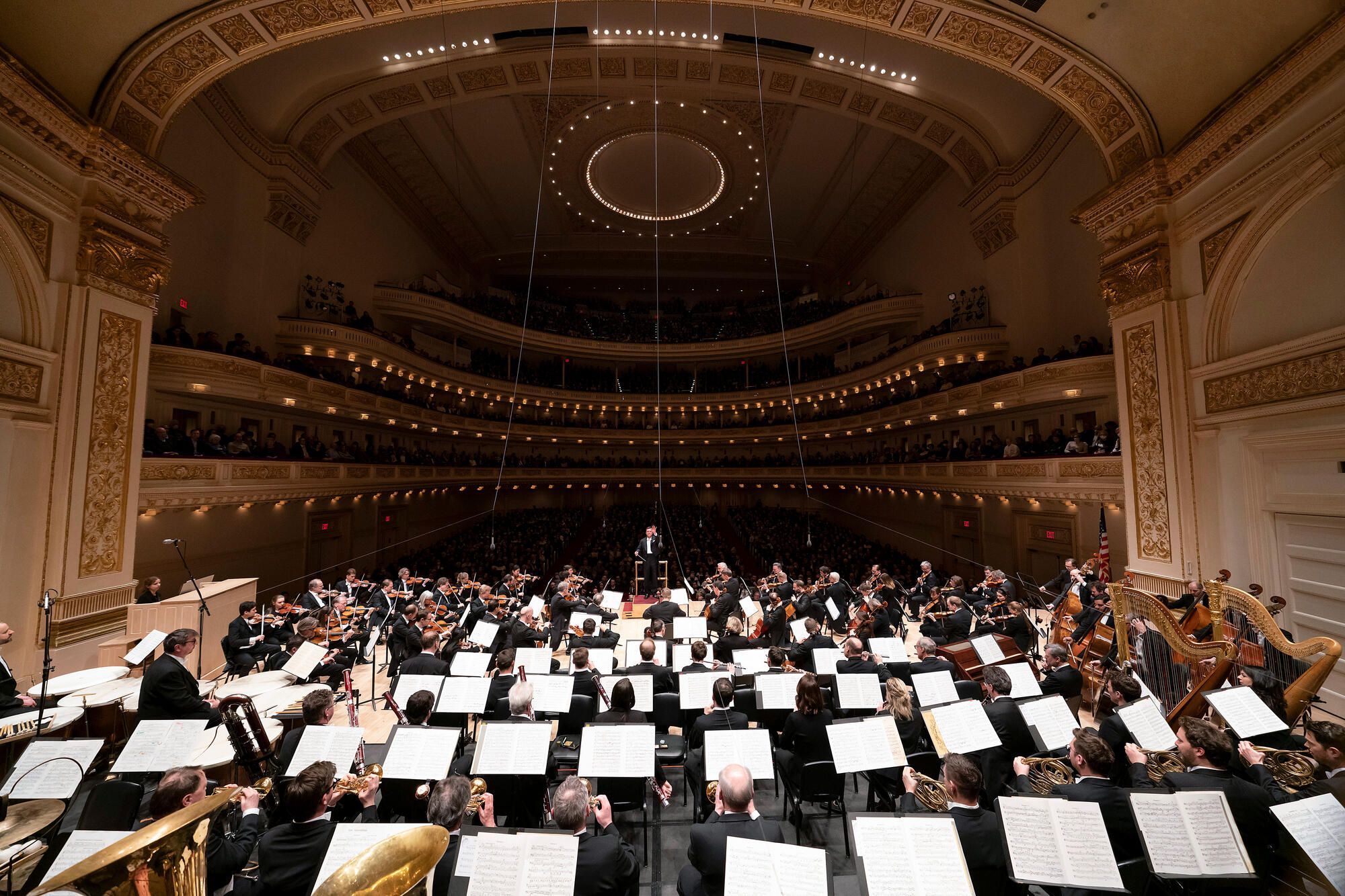 Christian Thielemann conducts the Vienna Philharmonic © Jennifer Taylor