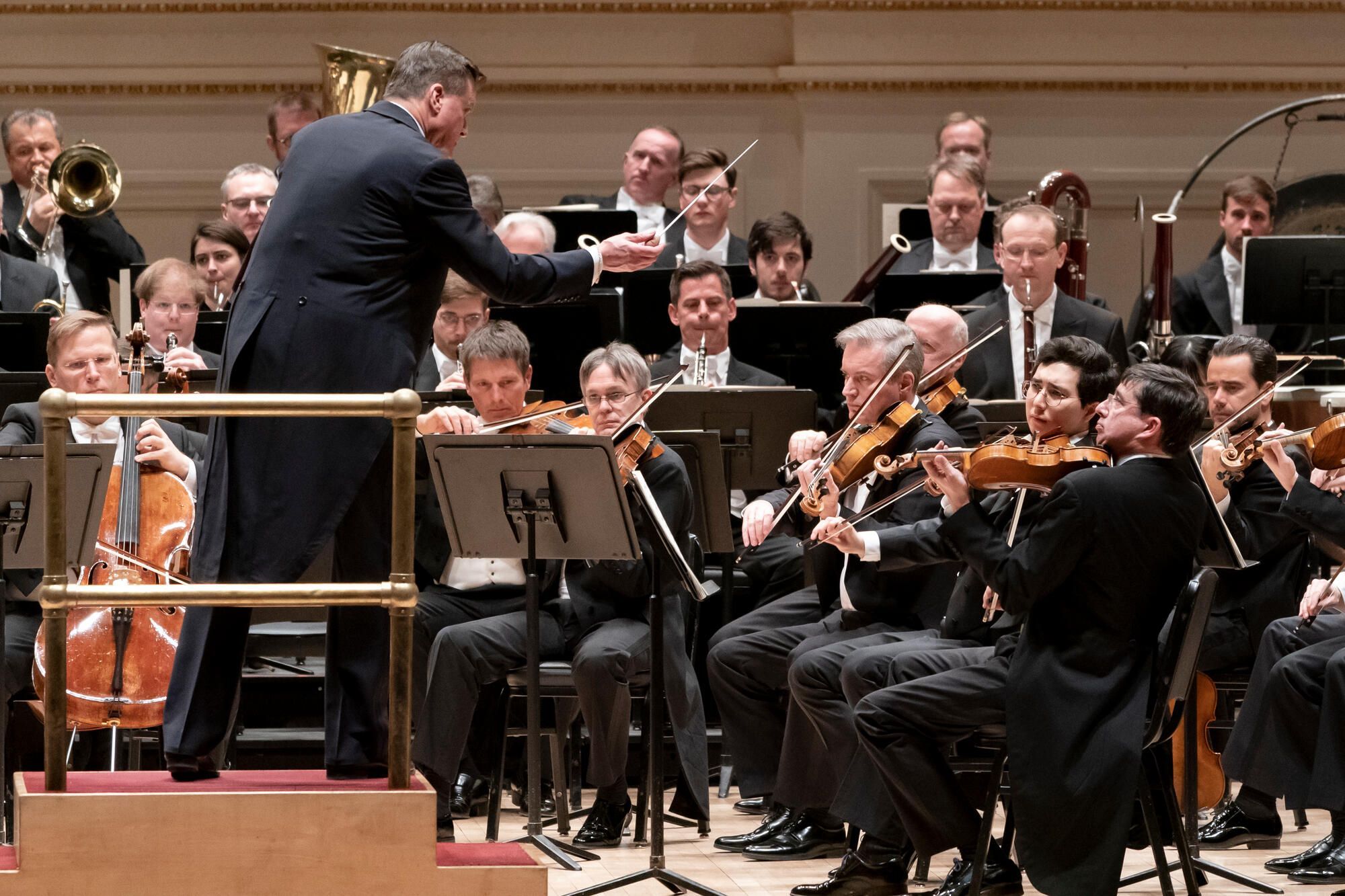 Christian Thielemann conducts the Vienna Philharmonic © Jennifer Taylor