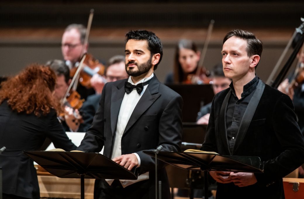 Anicio Zorzi Giustiniani and Iestyn Davies © Bettina Stoß