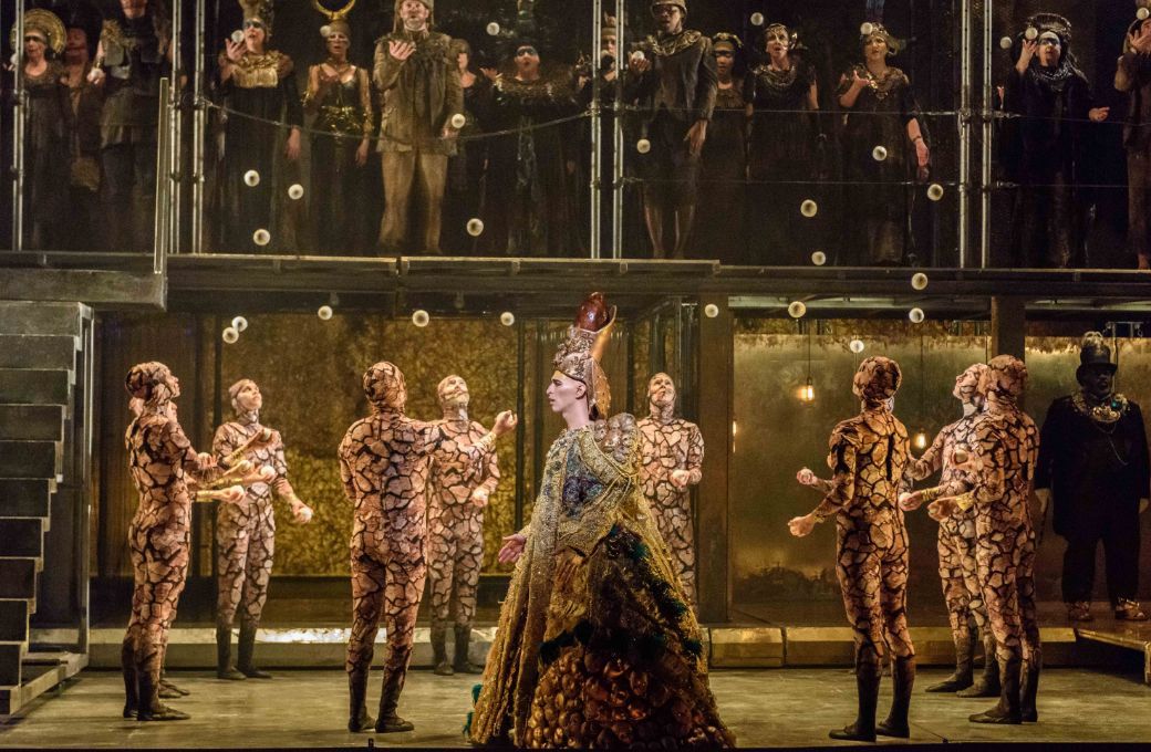 Tom Pye’s set for ENO’s <i>Akhnaten</i> © Jane Hobson
