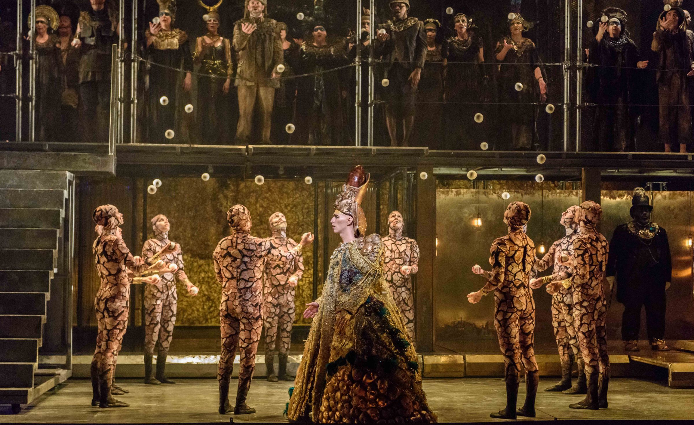 Tom Pye’s set for ENO’s <i>Akhnaten</i> © Jane Hobson
