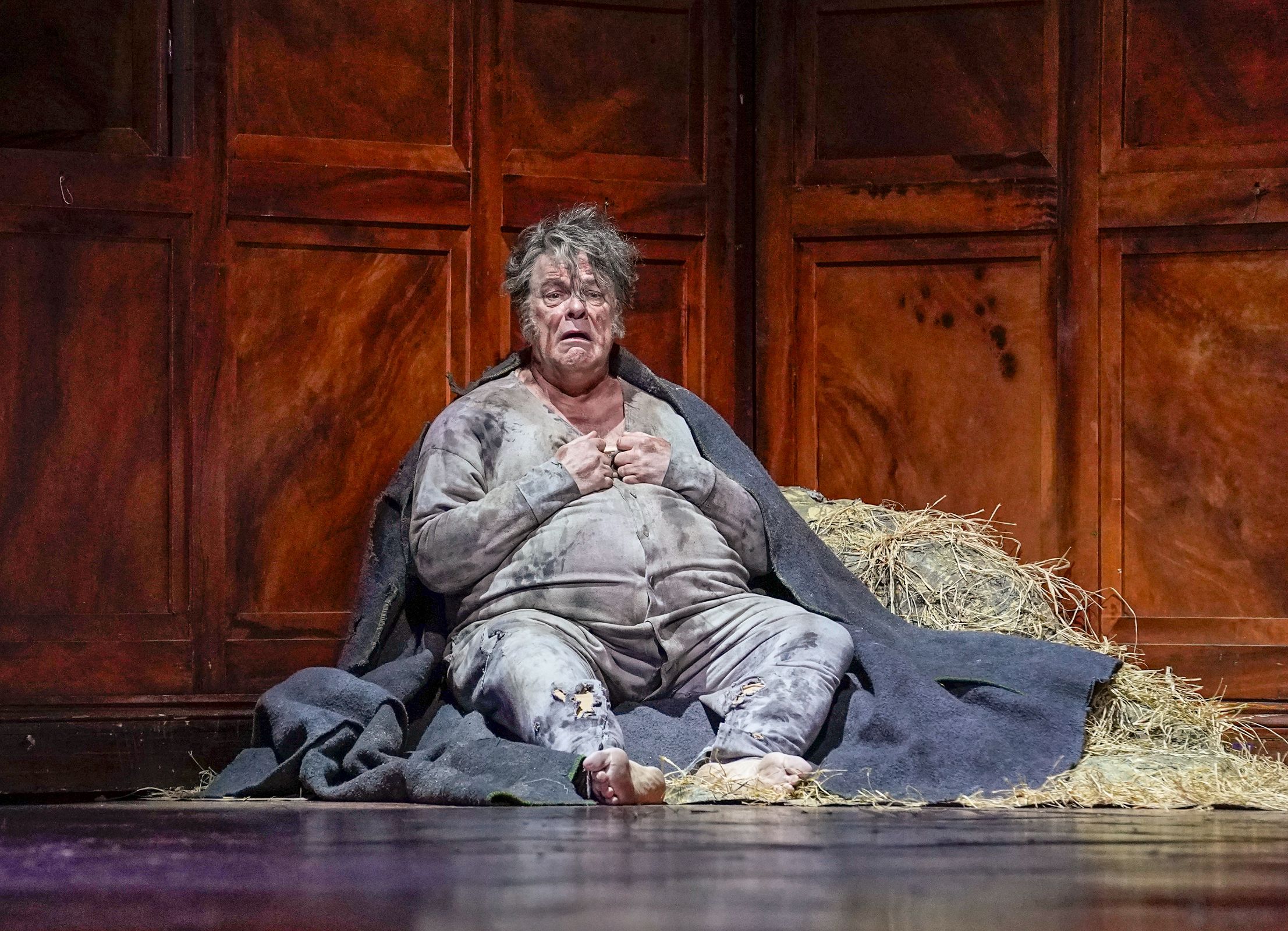 Michael Volle (Falstaff) &copy; Karen Almond | Met Opera
