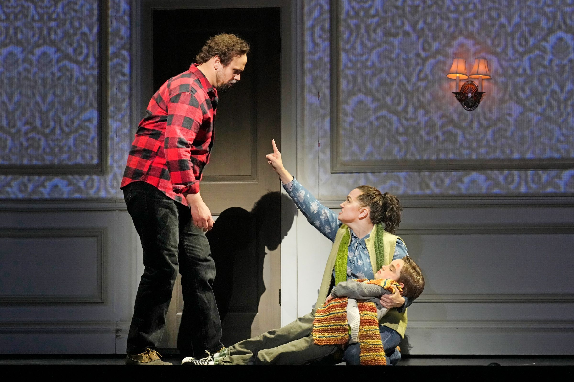 Edward Parks (Jack) and Kelly Kaduce (Wendy) &copy; Ken Howard