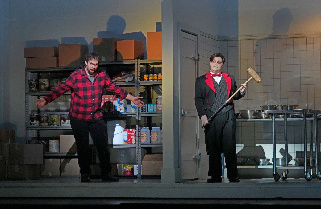 Edward Parks (Jack) and Wayd Odle (Delbert) &copy; Ken Howard