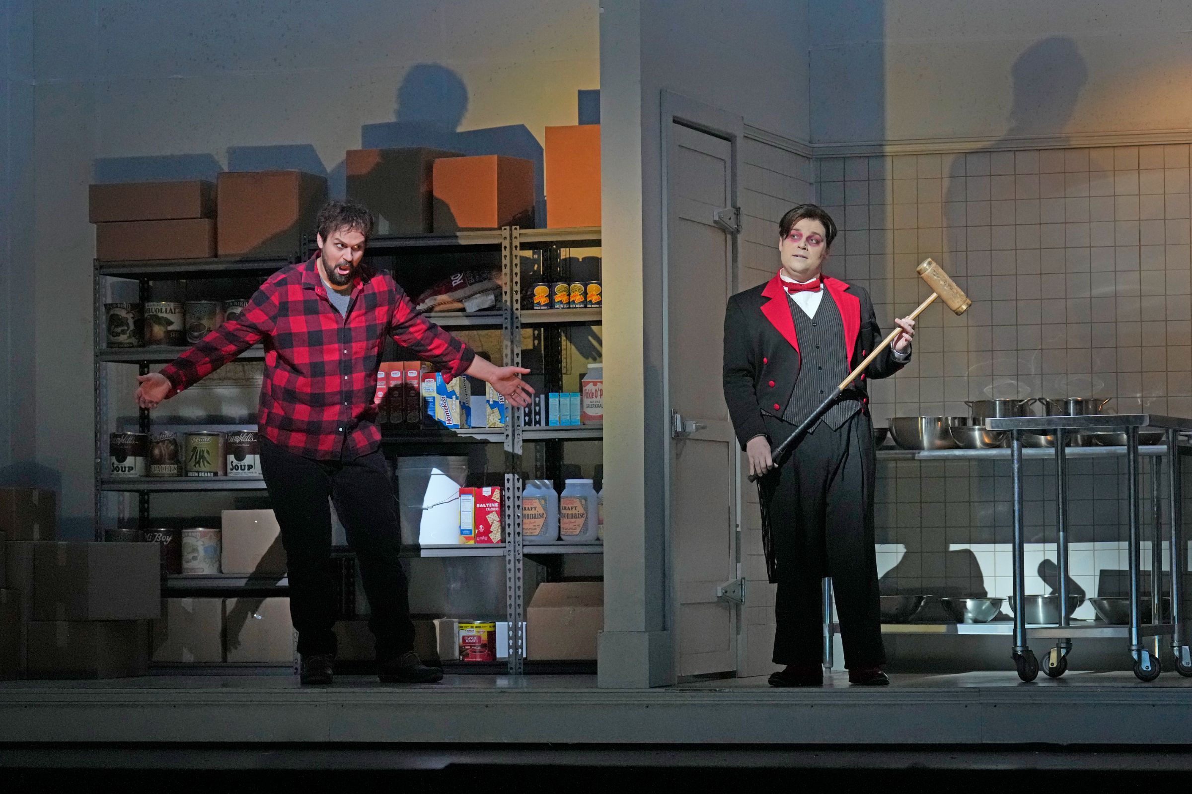 Edward Parks (Jack) and Wayd Odle (Delbert) &copy; Ken Howard