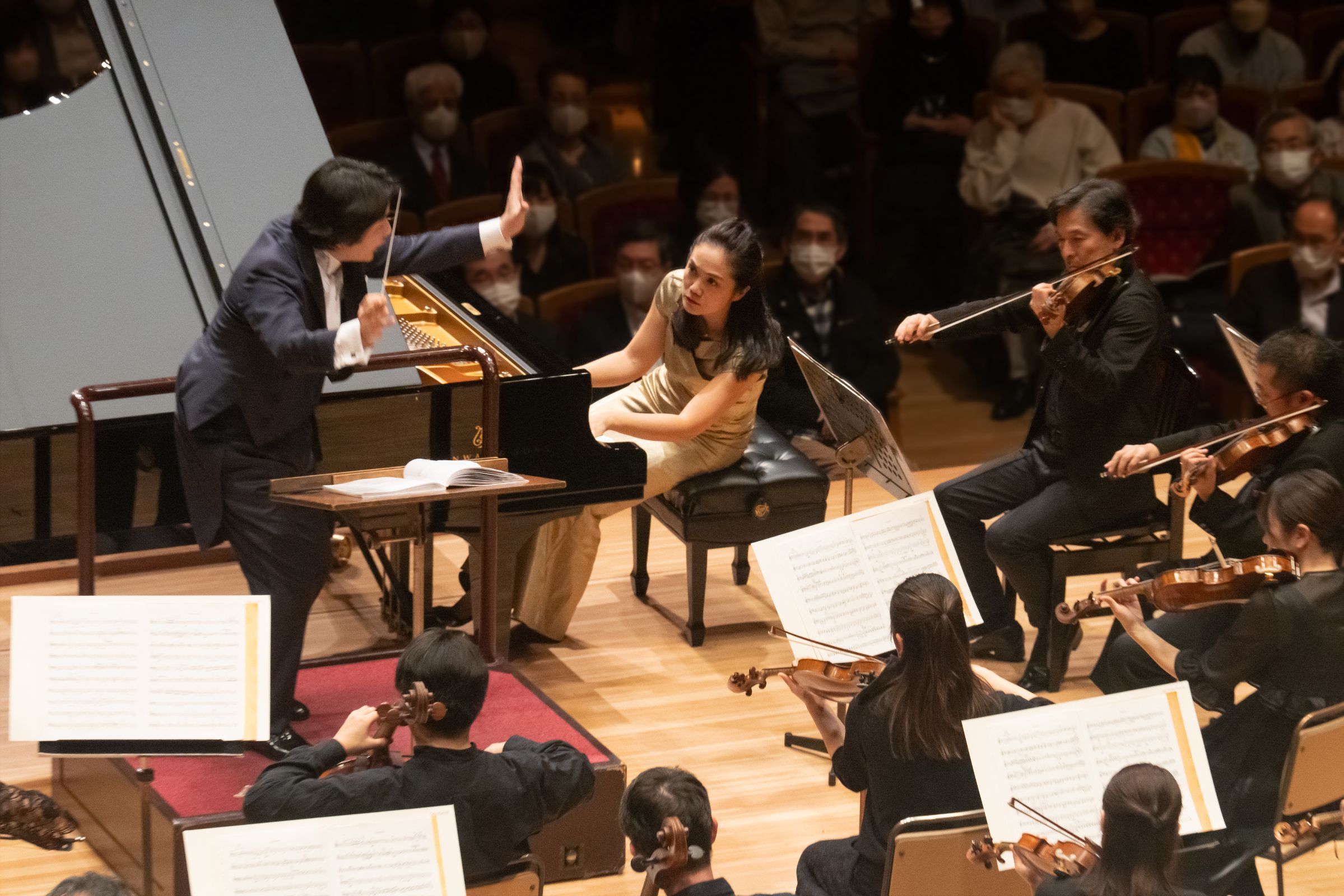 Kazuki Yamada, Hisako Kawamura &copy; Koji Iida | Suntory Hall