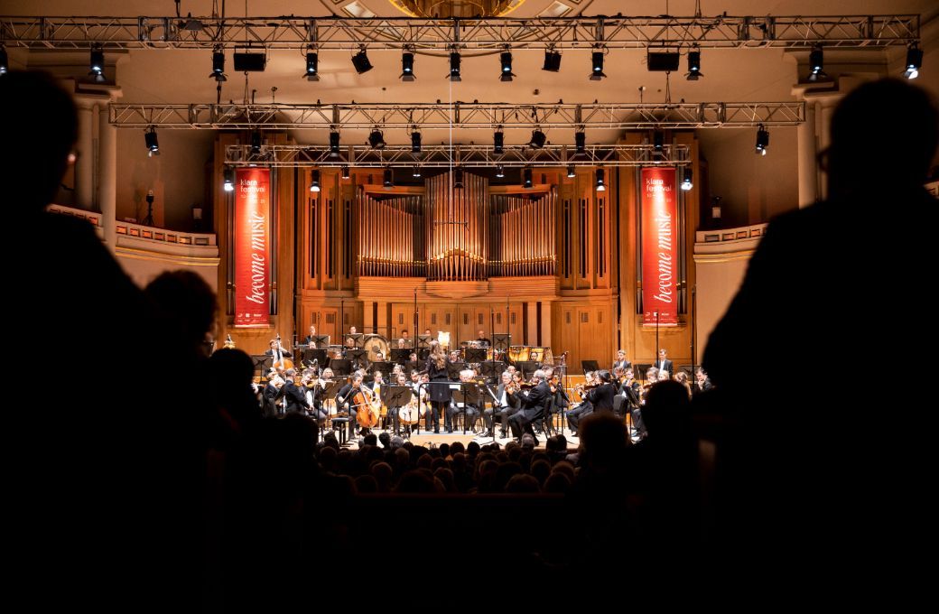 Le LSO et Barbara Hannigan en ouverture du Klarafestival &copy; Bj&ouml;rn Comhaire