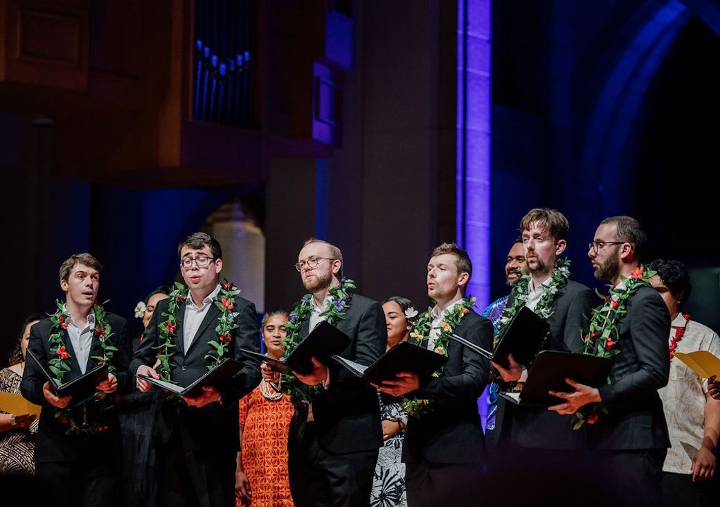 The Gesualdo Six and Auckland Gospel Choir &copy; Andi Crown