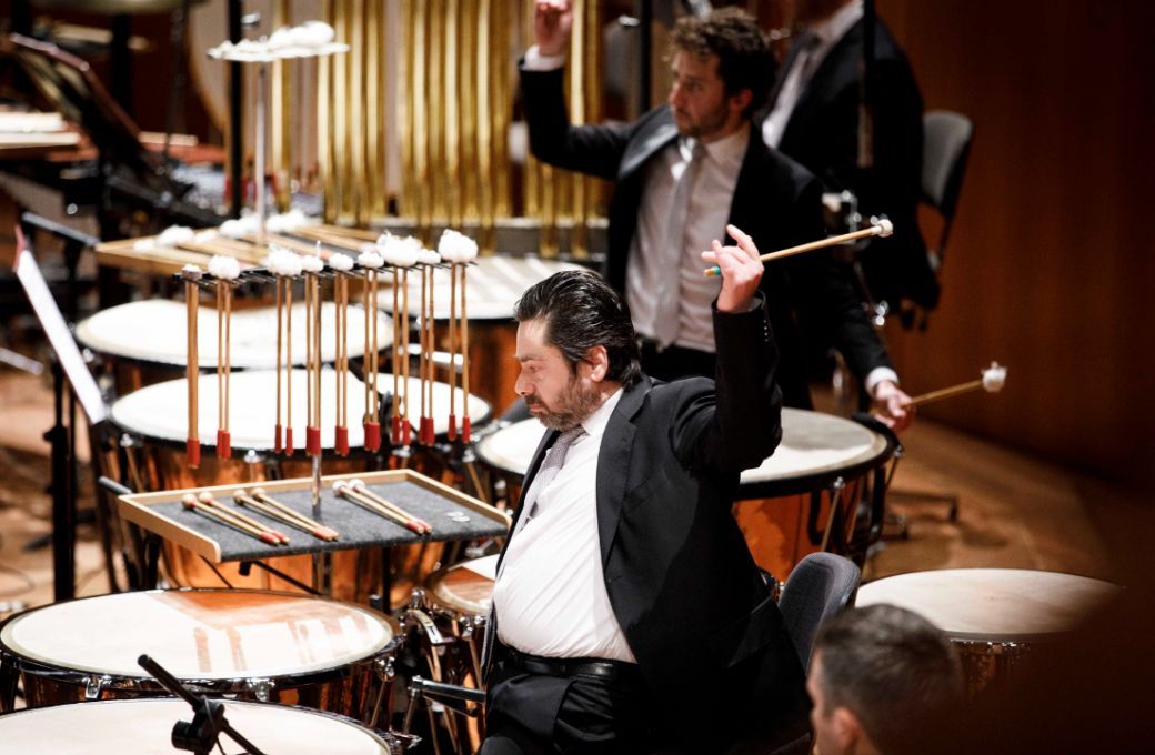Percussionists of the Orchestra dell'Accademia Nazionale di Santa Cecilia &copy; Musacchio, Ianniello e Pasqualini