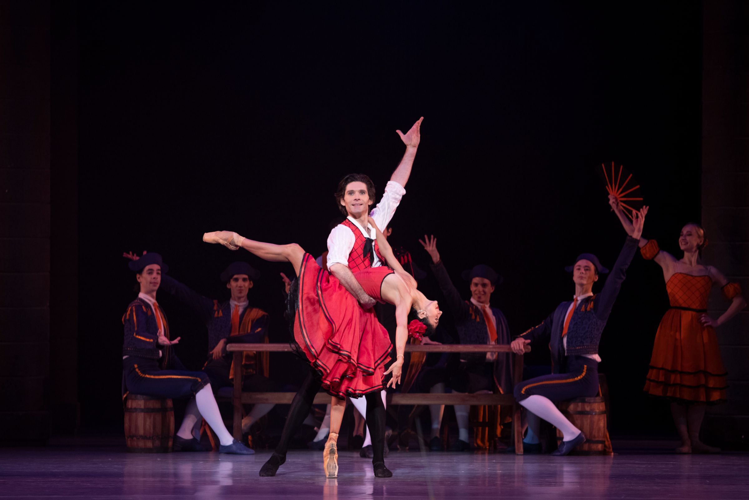 Chinara Alizade and Vladimir Yaroshenko in <i>Don Quixote</i> © Ewa Krasucka