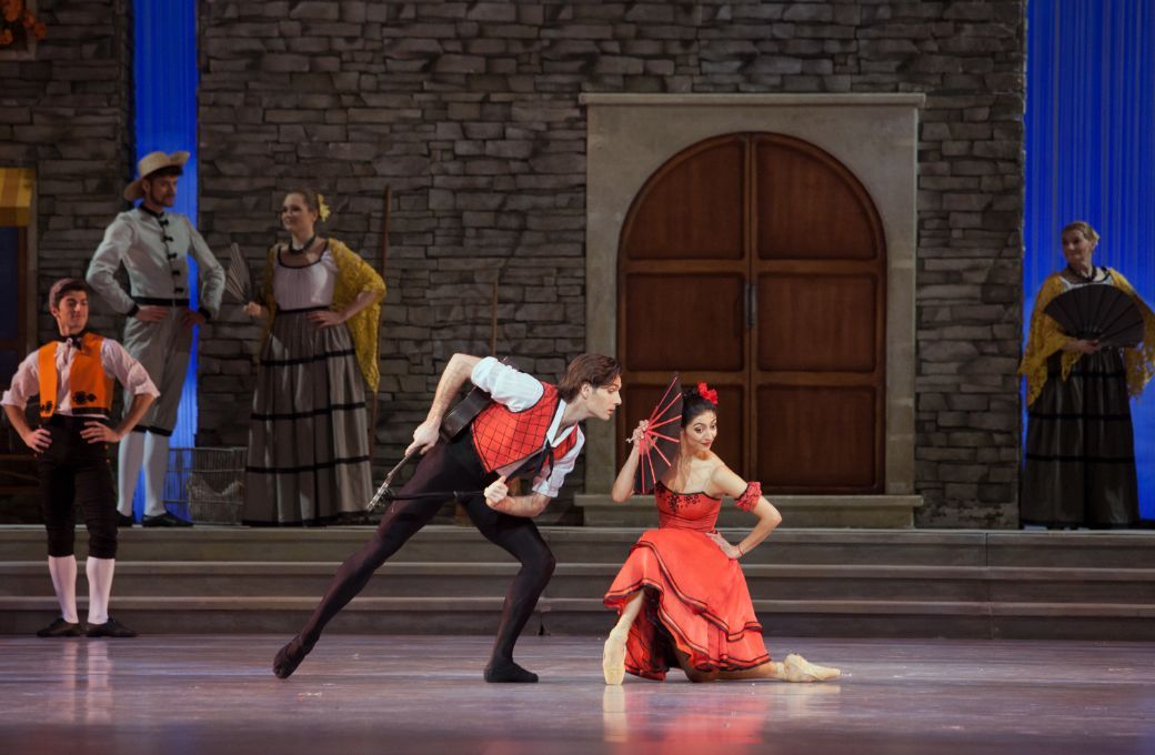 Chinara Alizade and Vladimir Yaroshenko in <i>Don Quixote</i> © Ewa Krasucka