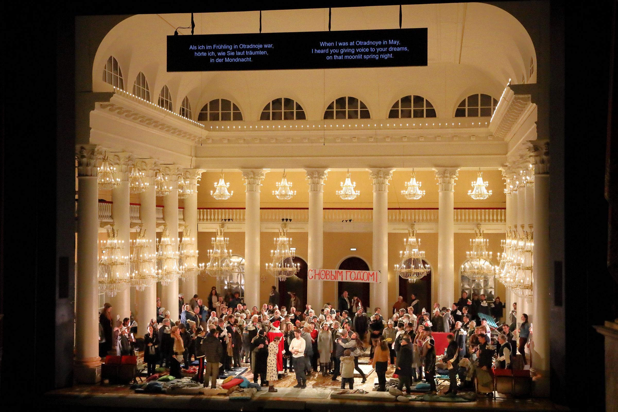 <i>Guerre et Paix</i> au Bayerische Staatsoper © Wilfried Hösl