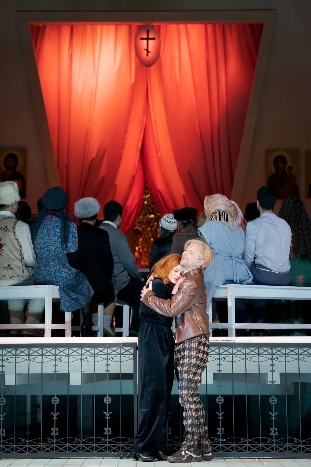 Marjukka Tepponen (Katja) und Arnold Rutkowski (Boris) &copy; Werner Kmetitsch
